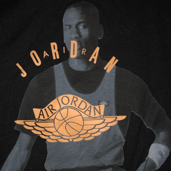 Unisex Black Jordan Jumpman T-Shirt - Picture 5 of 8